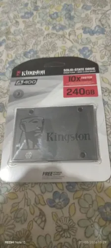 Ssd Kingston Novo lacrado