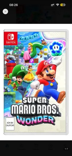 Mario Wonder nintendo switch