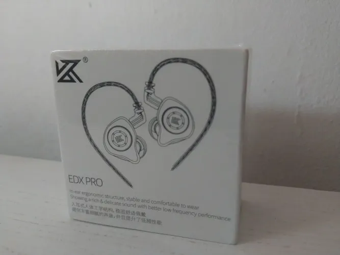 Fone KZ EDX Pro (LACRADO) s/ microfone - Crystal
