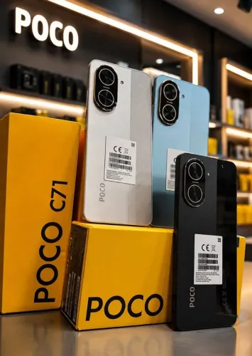 Poco C71 128GB 4GB RAM - Novo