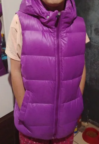 Casaco Almofadado Roxo Tamanho P Feminino