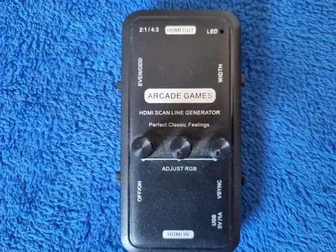 Gerador de Scanlines para Video Games Retro