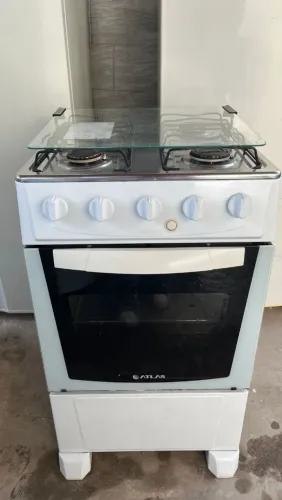 FOGÃO ATLAS 260$ 4 BOCAS E FORNO FUNCIONANDO FAÇO ENTREGA