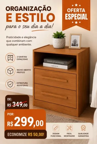 Criado mudo - para cama