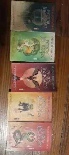 Percy jackson Coleção completa do vol 1 a 5