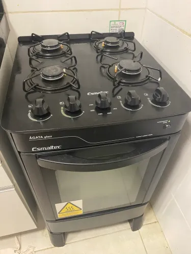 Fogão 4 bocas Esmaltec usado