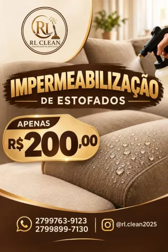 IMPERMEABILIZAÇÃO DE ESTOFADOS