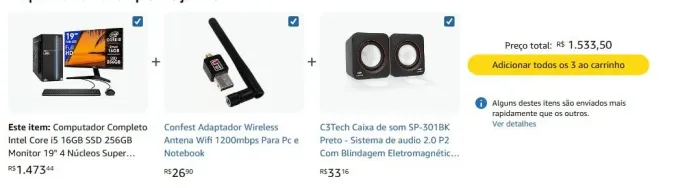 Computador de mesa em perfeito estado *97