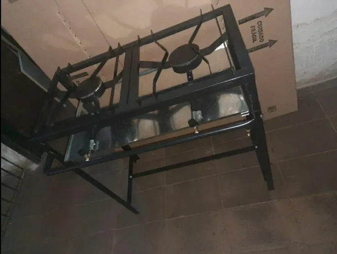 FOGÃO INDUSTRIAL NOVO ALTA PRESSÃO 2 BOCA