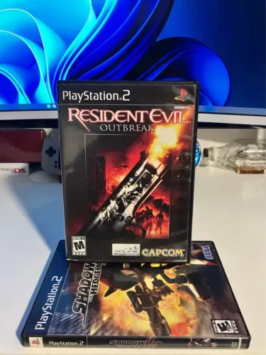 Jogo Resident Evil Outbreak - Playstation 2 Original