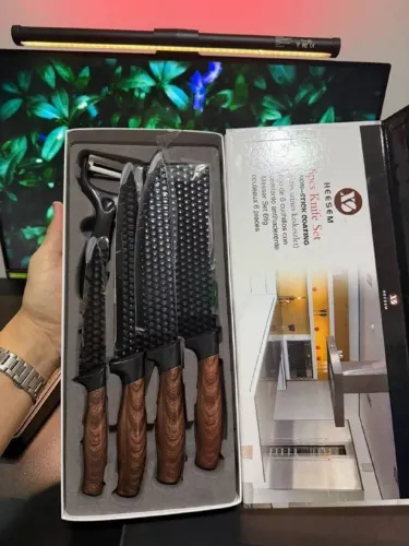 Kit de Facas e Utensílios de Cozinha - Completo