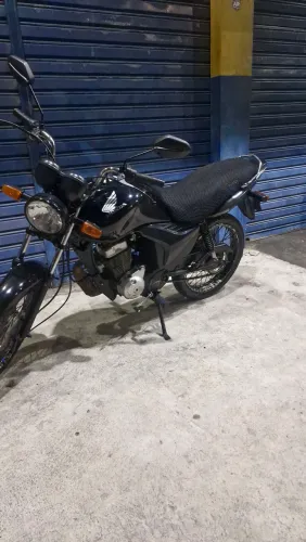 Fan 125 2013 partida eletrica moto extra