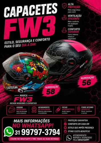 Capacetes FW3