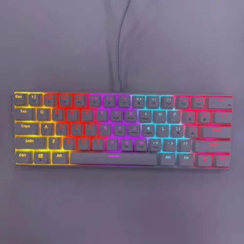 ? Teclado Mecânico Gamer AJAZZ NK61 60% RGB - Compacto e Poderoso! ?