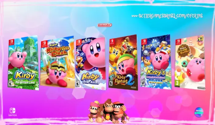 Kirby , Lands Fighters 2 Buffet Allies Riders Forgotten Nintendo Dreamland Deluxe Return