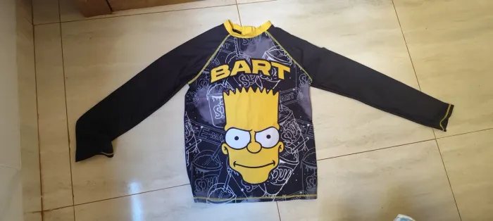 Linda camisa de proteção UV 8 a 10