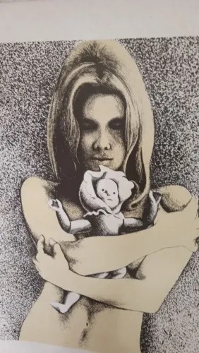 Obra de arte italiana para decoração