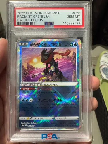 Carta graduada pokemon PSA10 Greninja