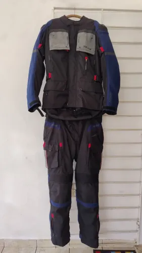 Vendo Conjunto Texx Impermeável Armor Parka, para Motociclista.