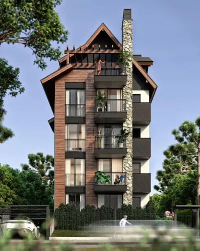 Apartamento em Gramado - Mendoza: Em Obras - Construção REF: 3717