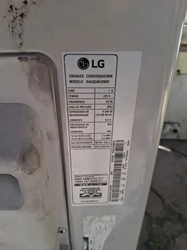 Split 22.000 btus Lg dual inverter 