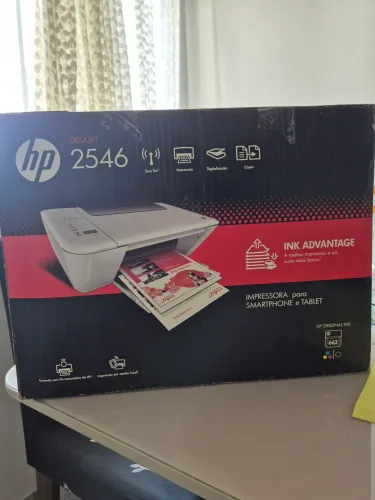 Impressora HP DeskJet 2546 Multifuncional Wi-Fi Completa