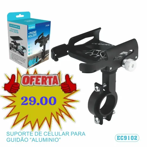 Suporte de celular para Moto Metal