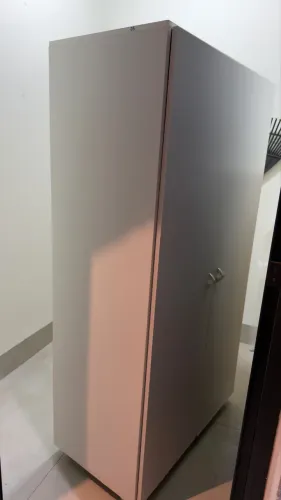Armário Multiuso Ditália 2 Portas com Rodízios AR-70 Branco