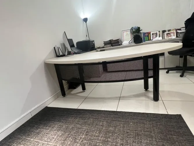 Escritório, mesa, arquivo pasta suspensa, escrivaninha 