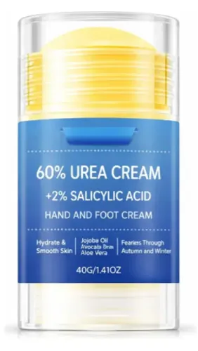 Creme Calcanhar Ureia 60% Pés Rachados Ácido Salicílico 2%