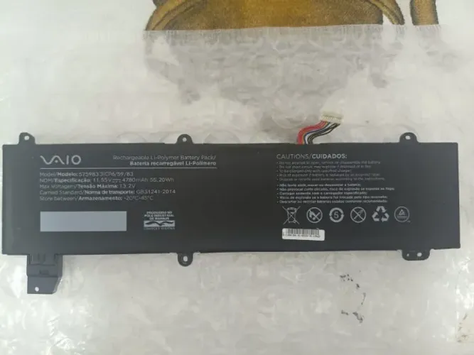 Bateria para notebook Vaio FE 15 - VJFE54F11UAR