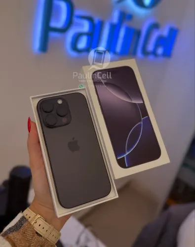 IPhone 16 Pro 128gb preto completo