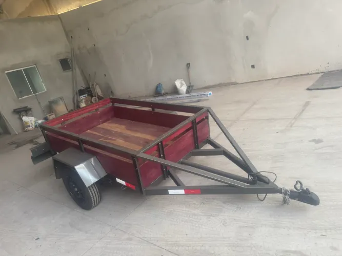 Carretinha nova emplacada