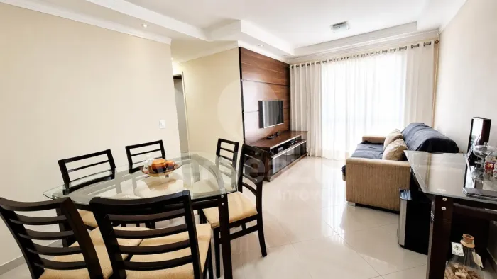 Apartamento de 72m²/ 3 dorm C/suíte/ varanda/ andar alto no São Bernardo Campinas-SP
