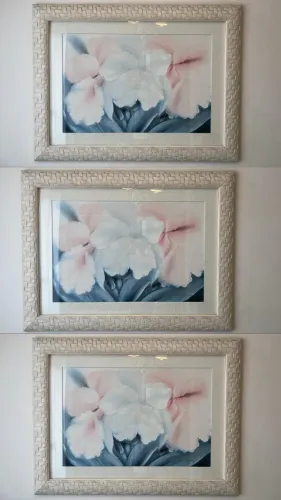 Quadro de vidro sala de casa