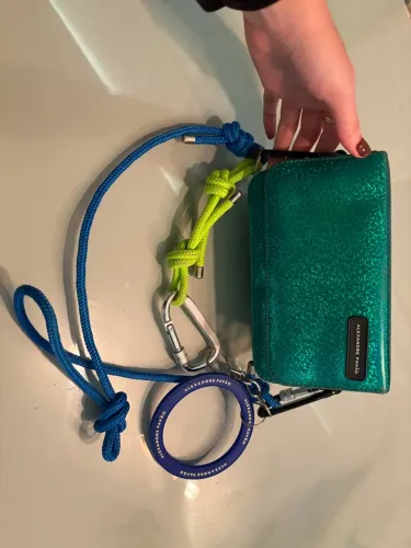 Bolsa Alexandre pavão em couro