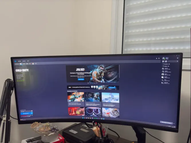 Monitor Gamer 34 Ultrawide Curvo Quad HD 165Hz