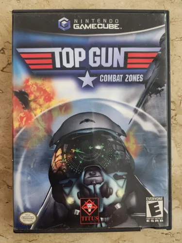 Jogo Top Gun Combat Zones para Game Cube Completo 