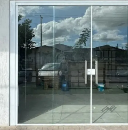 6 Portas de vidro