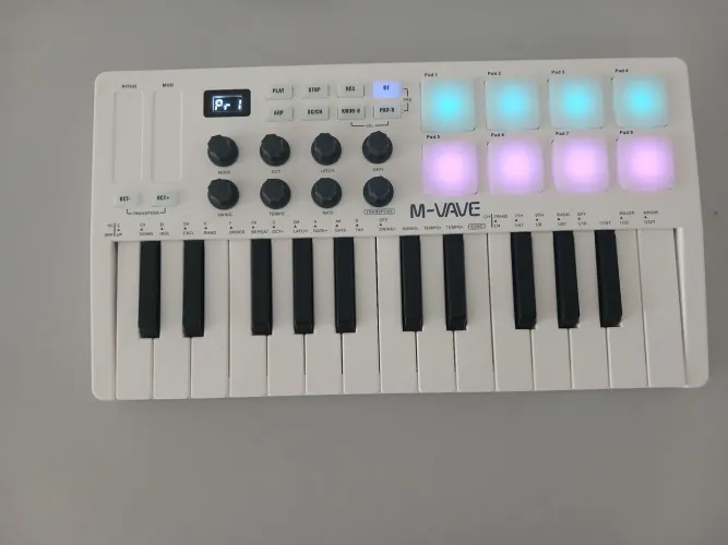 Teclado Midi 25 Teclas - MVAVE SMK25
