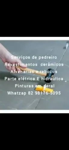 Pedreiro profissional 