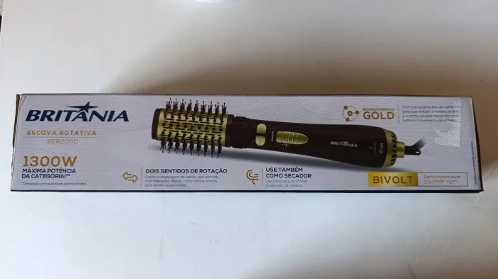 escova rotativa britânia ber20pd 3 temperaturas bivolt
