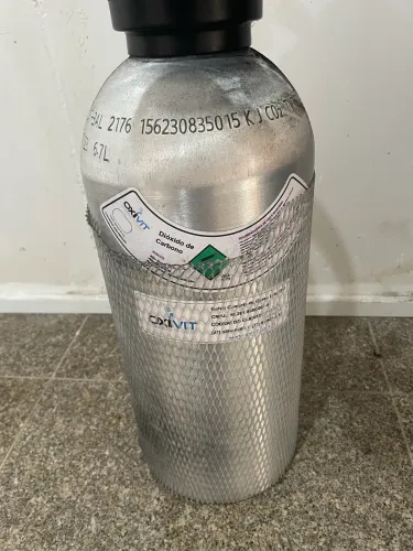 Cilindro gás carbônico 