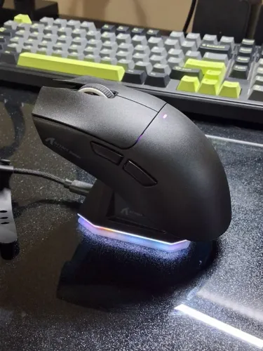 Attack Shark X11 Wireless 63g - Melhor Custo-Benefício Com Dock