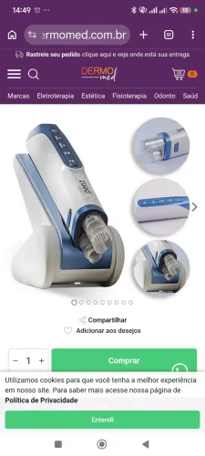 Caneta de microagulhamento Pen2 smart