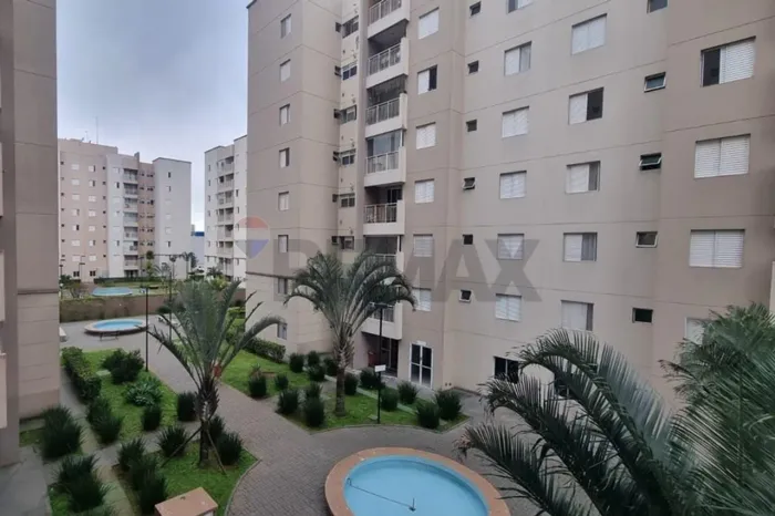 Apartamento com 2 dormitórios e 1 vaga de garagem no Condomínio Vila Nova Paisagem em Suza