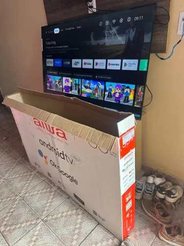 Tv smart 55 polegadas NOVA na garantia