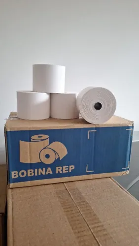 Bobina térmica para relógio de ponto 57x80 caixa com 14 und