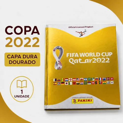 Álbum Dourado Copa do Mundo 2022<br><br>2022 Panini