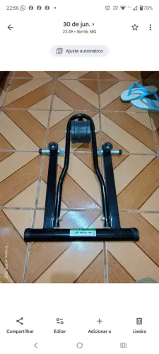 Rolo de treinamento de bike